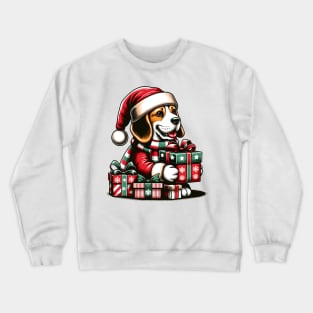 Beagle Dogs Christmas Gifts Crewneck Sweatshirt